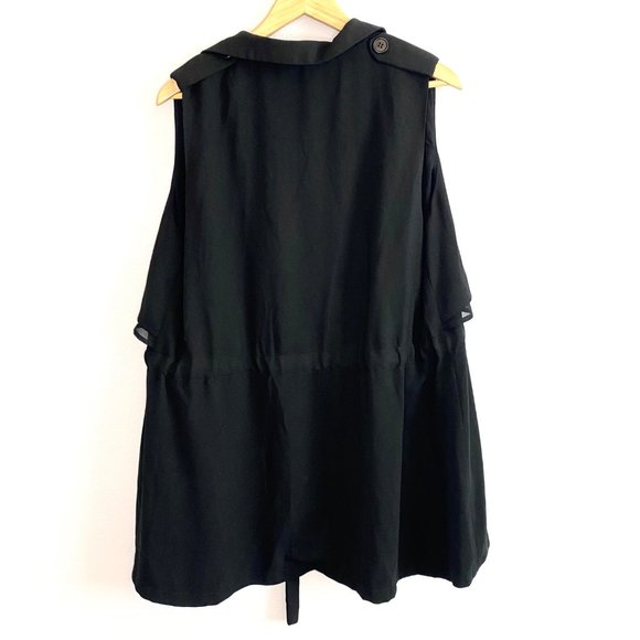 Anthropologie Black Vest - Picture 6 of 13